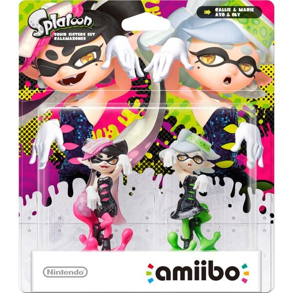 Nintendo Squid Sisters Set, Flerfarget, 84 g, 163 g, Blister, China