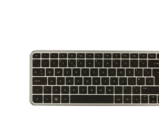 HP - Tangentbord - bakgrundsbelyst - tysk - svart - för Spectre XT Pro