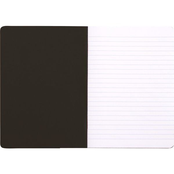 Rhodia Muistikirja A5 viivoitettu - musta kansi - 80g 48 sivua (Rhodia nro 119189C)