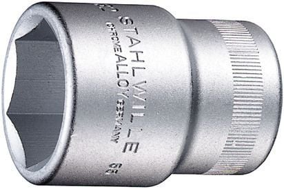 STAHLWILLE 05010034, Uttag, Krom, DIN 3124 / ISO 2725-1 / ASME B 107.5 M, 363 g