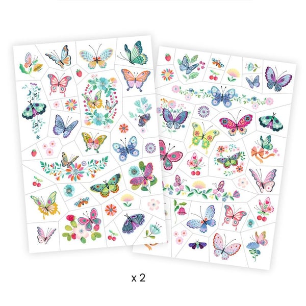 TOY TATTOOS BUTTERFLIES 2, LOK DJ09249