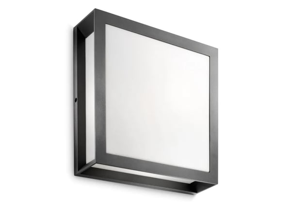 Philips EcoMoods Utomhusbelysning, Taklampa utomhus, Antracit, Aluminium, IP44, Entré, II