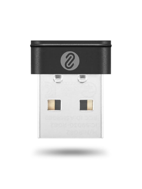 Lenovo 4XH1S61880, USB-vastaanotin, 5,8 mm, 18,4 mm, 15,3 mm, 1,5 g, Musta