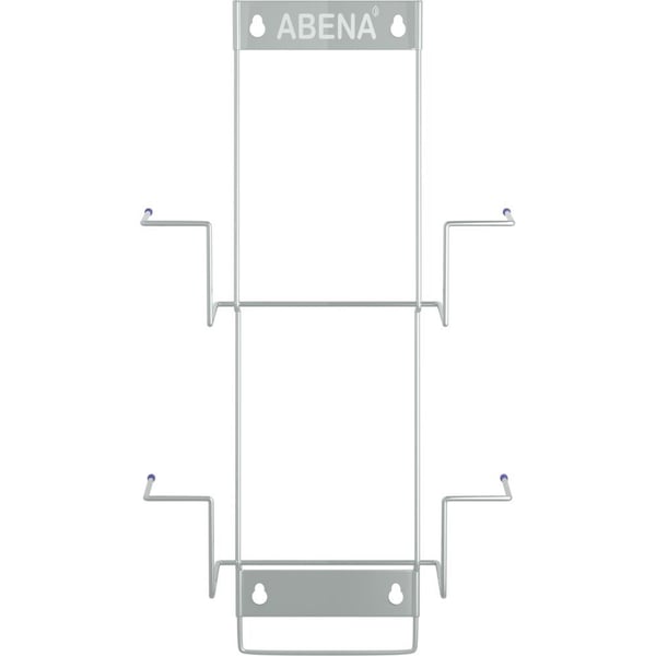 Handskställ ABENA Flexi rack 12,5cm x 260 x 414 mm silver rostfritt stål för 2 askar