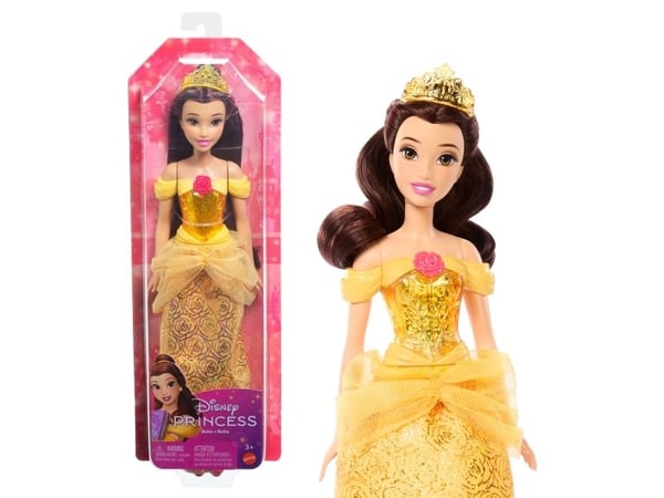 Disney Princess Disney-prinsessa Belle -nukke ja tarvike, Kaunotar ja hirviö -elokuvan innoittama, Muotinukke, Naaras, 3 vuosi/vuosia, Tyttö, 279,4...