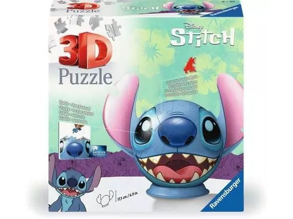 Ravensburger 115747 puslespill, 72 brikker, 6+, Stitch With Ears