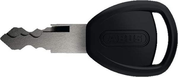 ABUS 1806/110, Ketjulukko, musta, Terästä, Terästä, Avain, 1100 mm
