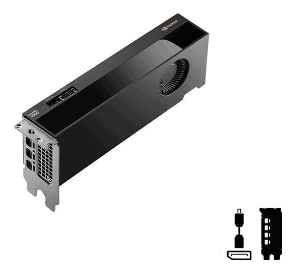 PNY RTX PRO 4000 grafikkort 24 GB GDDR7 SFF Blackwell VCNRTXPRO4000LP-PB