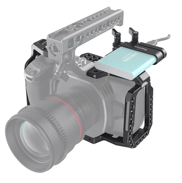 SmallRig 2245B, SSD-kiinnike, Musta, Alumiini, 1/4-20", Kiina, 103 mm