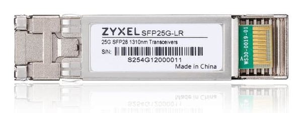 Zyxel SFP25G-LR - SFP28-transceivermodul - Fiberkanal - LC-enkeltmodus - opp til 2 km - 1310 nm