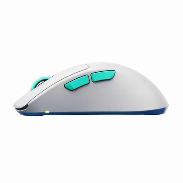 CHERRY Xtrfy M64 - Mus - ergonomisk - optisk - 5 knappar - trådlös - 2.4 GHz - trådlös USB-mottagare - svart