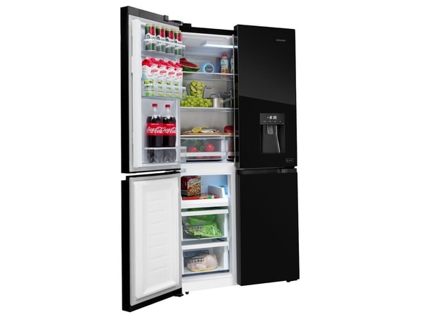 Concept LA8891BC French door-kylskåp 560 L fristående svart