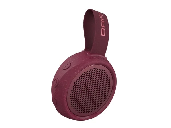 Braven BRV-105, 6 W, Trådløs, Bærbar monohøyttaler, Rød, Sjokkresistent, IP67