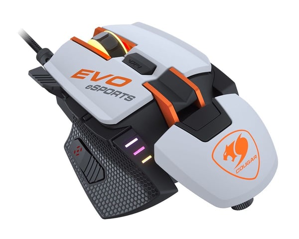 Cougar 700M Evo eSPORTS -pelihiiri, 16 000 dpi, optinen, RGB, 3M7EVWOW.0001, musta