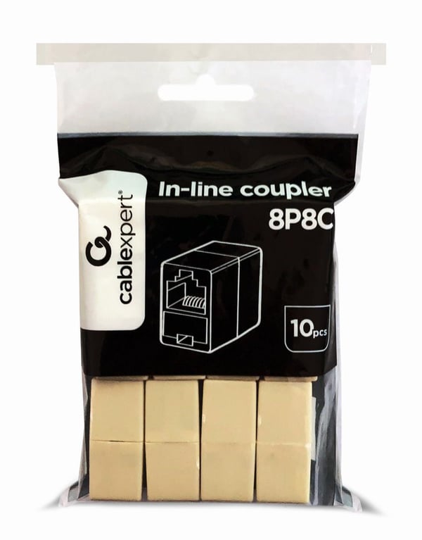 Gembird Rj45/RJ45 UTP kabelkontakt 10 stk