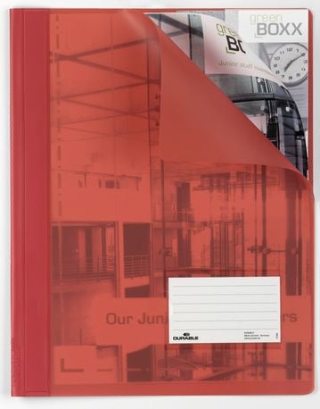 Durable 2680-03, Rød, PVC, A4, 1 lomme