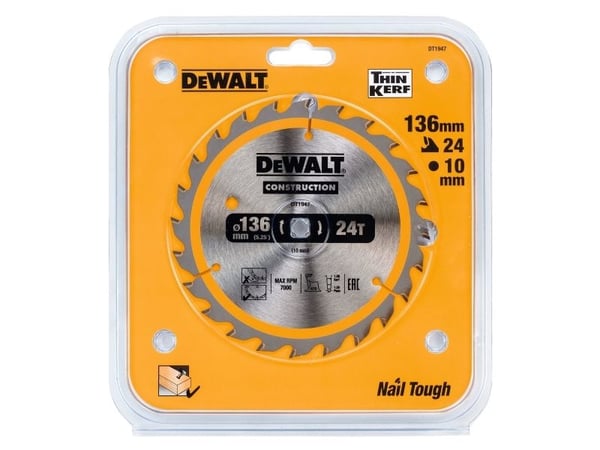 Dewalt DEWALT KÄSISAHA. 136x10mmx24z DT1947-QZ