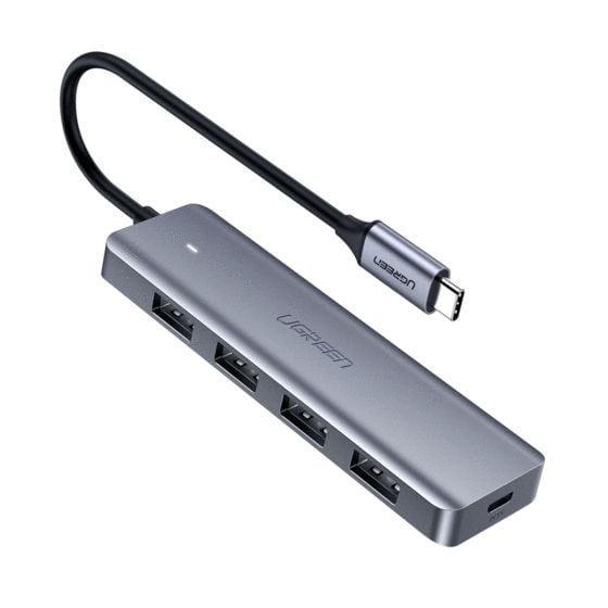 Ugreen - Hub - 4 x SuperSpeed USB 3.0 - stasjonær