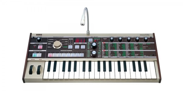 KORG microKORG analog synthesizer, grå