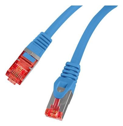 PATCHCORD CAT.6 S/FTP LSZH CU 2M SININEN FLUKE LÄPÄISSYT LANBERG