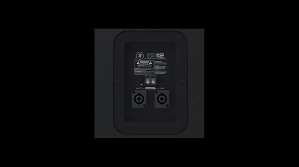 Mackie iP-12, 2-veis, Koblet med ledninger (ikke trådløs), 250 W, 4 O, Sort