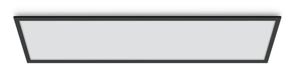 WiZ smart panellampe, svart, justerbar hvit, Wi-Fi, 30 x 120 cm