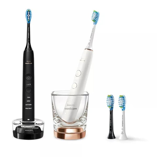 Philips Sonicare DiamondClean 9000 HX9914/61 elektrisk tannbørste, 2-pk