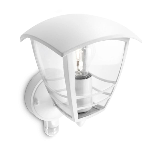 Philips myGarden Creek - Vägglampa - 1 uttag - E27 - vit