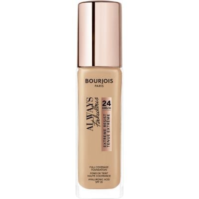 Bourjois Always fabulous 24hrs foundation, CYCLOPENTASILOXANE, AQUA/WATER/EAU, BUTYLENGLYCOL, TALC, CETYL PEG/PPG-10/1 DIMETHICONE,..., Hidratación...