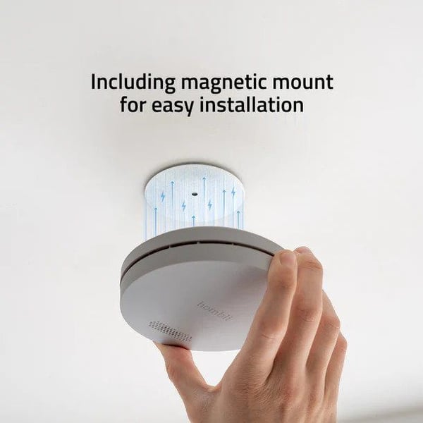 Hombli Smart Smoke Detector Rökdetektor - Grå