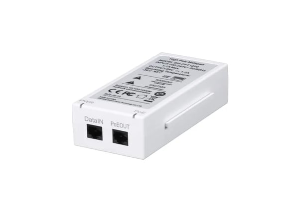 Dahua PFT1200 High PoE Midspan - Strøminjektor - AC 100-240 V - 60 watt - for Ultra Series 6AL445XANR; Ultra Series ArcticPro 8A840PANF, 8A840WANF