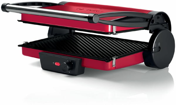 Bosch TCG4104 - Grill - elektrisk - 781 kvadratcentimeter - rød