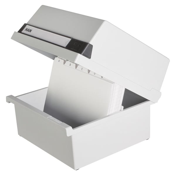 HAN 965-11, A5, Vandret, Plast, Polystyren (PS), Grå, Tyskland, 234 mm