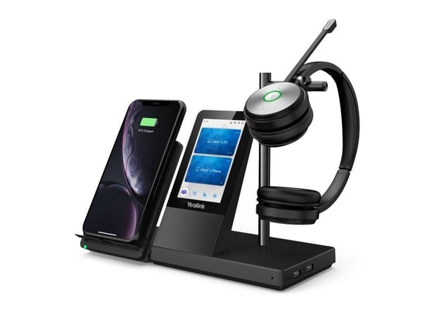 Yealink WH66 Dual UC, Langaton, Toimisto/puhelukeskus, 20 - 20000 Hz, 127 g, Kuulokkeet, Musta