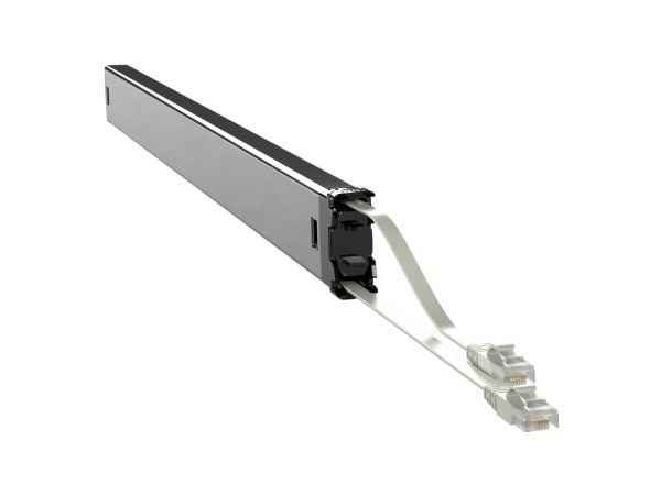 PATCHBOX C60STPXC6A31GY, 2,5 m, Cat6a, U/FTP (STP), RJ-45, RJ-45