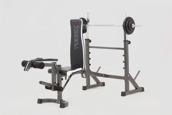 Toorx WBX-90, Justerbar treningsbenk, 240 kg, Gym, Hjem, 120 kg, Stål, Sort