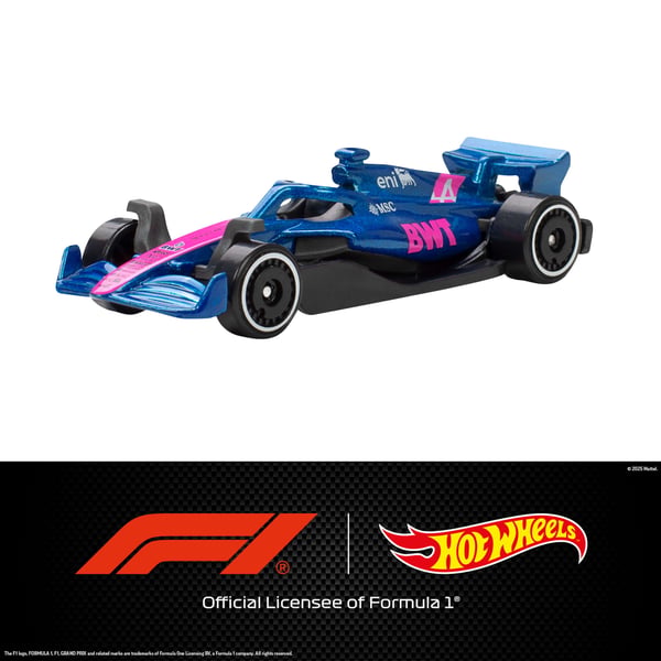 Hot Wheels F-1 Racing 2025 1:64 5-Pack