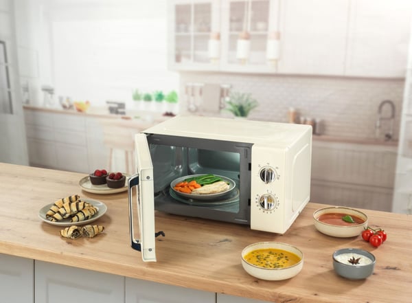 Gorenje MO20E1HRL solo-mikrobølgeovn 20 L 700 W, hvit/krem