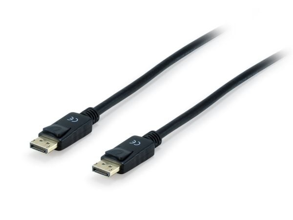 Equip 119251, 1 m, DisplayPort, DisplayPort, Hankjønn, Hankjønn, 7680 x 4320 piksler