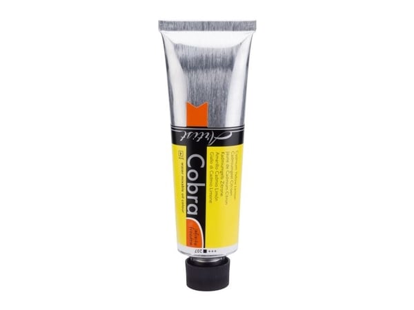Cobra Artist Water-Mixable Oil Colour tube Kadmium Yellow Lemon 207
