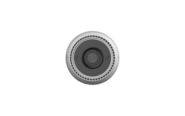 EZVIZ H3c, IP-turvakamera, Ulkona, Langallinen & langaton, Amazon Alexa & Google Assistant, Seinä, Valkoinen