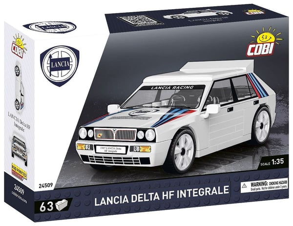 COBI Lancia Delta HF Integrale, Byggeklosser, 6 år, 63 stykker