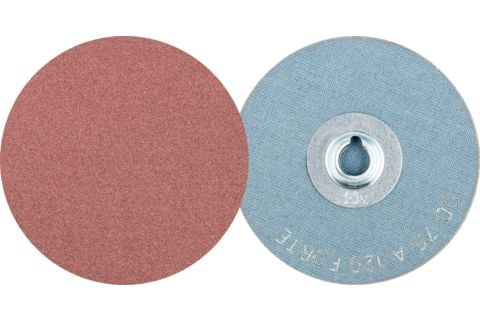 PFERD 42751712, Slibeskive, universal, korund, 9000 o/min, rund, 7,5 cm