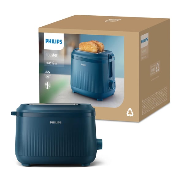 Philips 3000 series HD2511 - Brødrister - 2 skive - 2 Spor