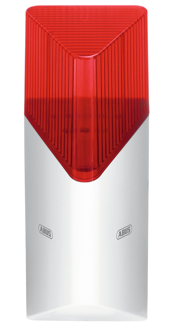 ABUS FUSG45000, Trådløs sirene, Utendørs, Plast, 868.3 MHz, 105 dB, IP44
