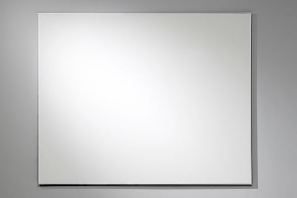Lintex Boarder - Whiteboard - veggmonterbar - 455 x 605 mm - keramikkstål - magnetisk - aluminiumramme med grå hjørner