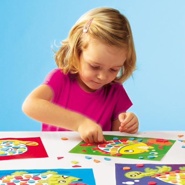 SES Creative Children''s I learn to Make Mosaics, 3 År, Multifärg