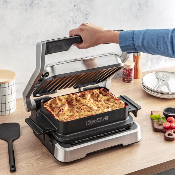 Tefal XA732810, Plate, Sort, Optigrill 2in1 / 4in1, 77 mm, 228 mm, 425 mm