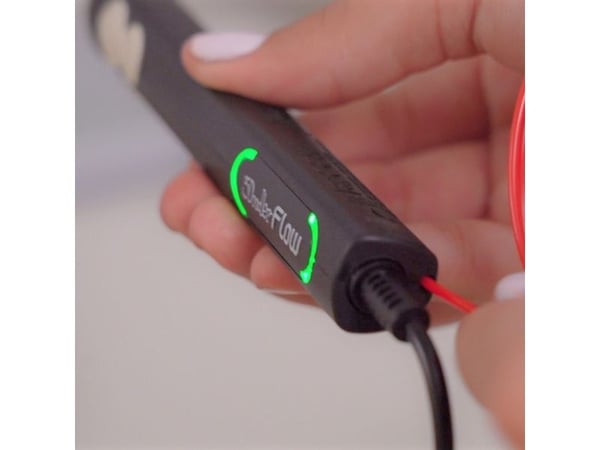 3Doodler FLOW, ABS, Flexibel polyester (FPE), Polylaktidsyra (PLA), Träfiber, 2,2 mm, Fused Filament Fabrication (FFF), 1,75 mm, 240 ° C, 1,5 min