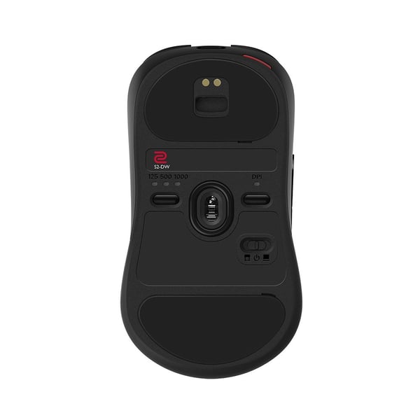 ZOWIE S2-DW, Oikeakätinen, Langaton RF, 3200 DPI, musta